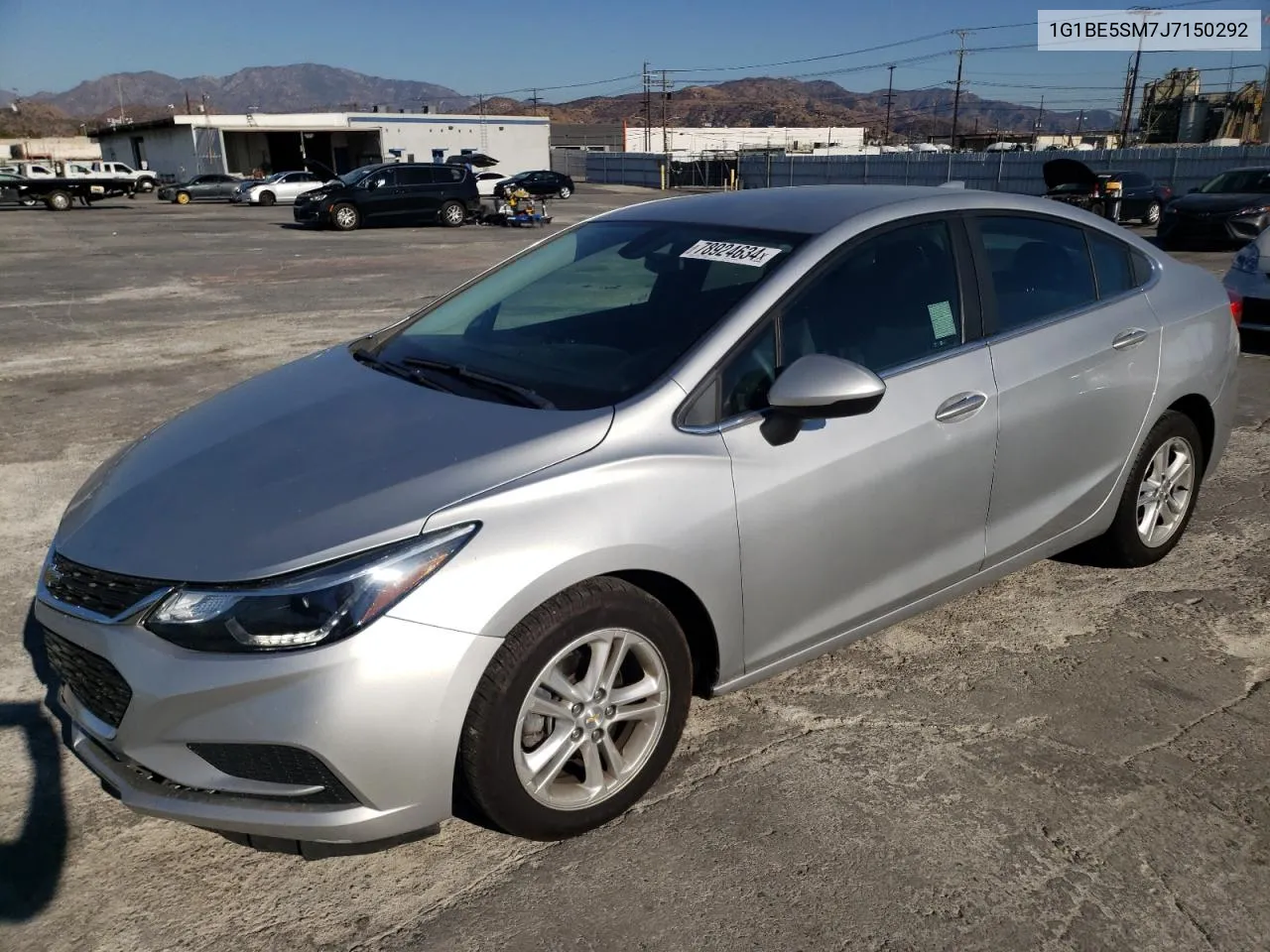 2018 Chevrolet Cruze Lt VIN: 1G1BE5SM7J7150292 Lot: 78924634