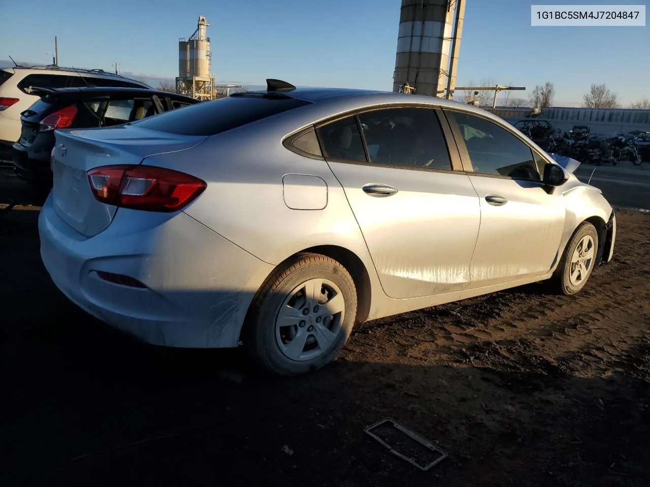 2018 Chevrolet Cruze Ls VIN: 1G1BC5SM4J7204847 Lot: 78936844