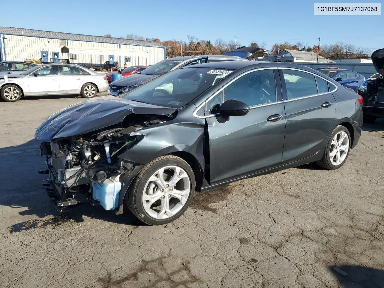 2018 Chevrolet Cruze Premier VIN: 1G1BF5SM7J7137068 Lot: 79159454