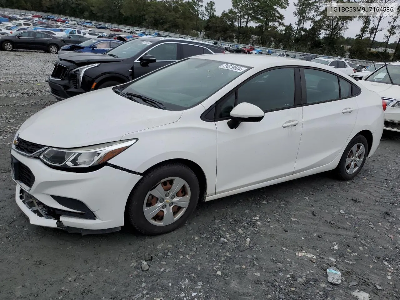 2018 Chevrolet Cruze Ls VIN: 1G1BC5SM9J7164586 Lot: 79229524