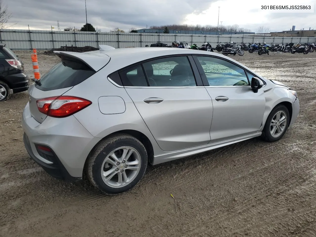 2018 Chevrolet Cruze Lt VIN: 3G1BE6SM5JS525863 Lot: 79238024