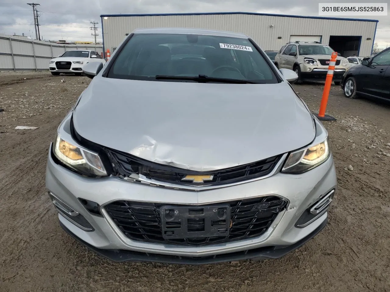 2018 Chevrolet Cruze Lt VIN: 3G1BE6SM5JS525863 Lot: 79238024