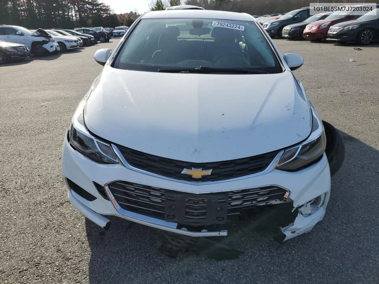 2018 Chevrolet Cruze Lt VIN: 1G1BE5SM7J7203024 Lot: 79243224