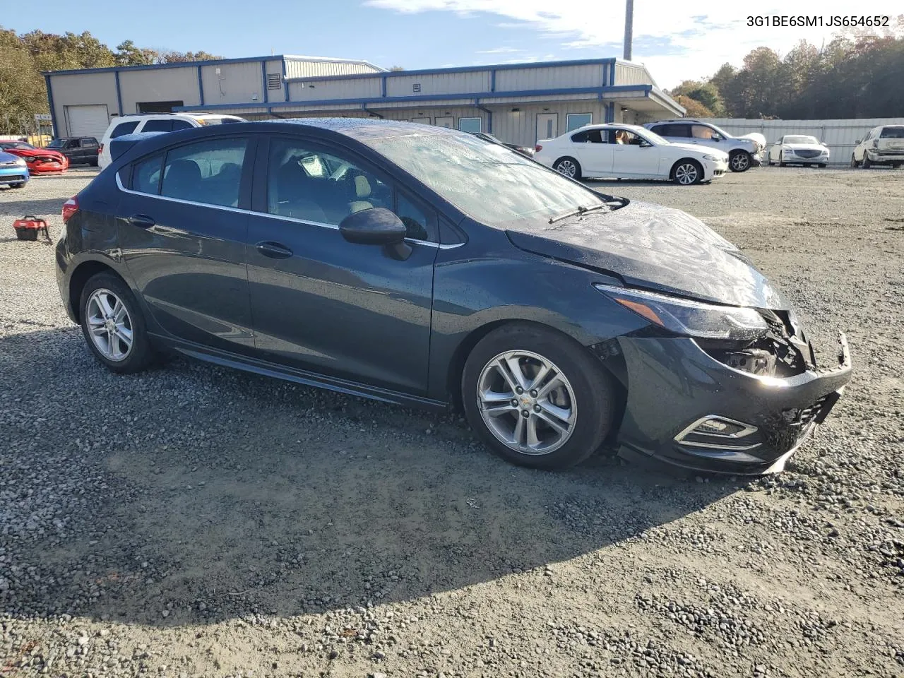 2018 Chevrolet Cruze Lt VIN: 3G1BE6SM1JS654652 Lot: 79505054