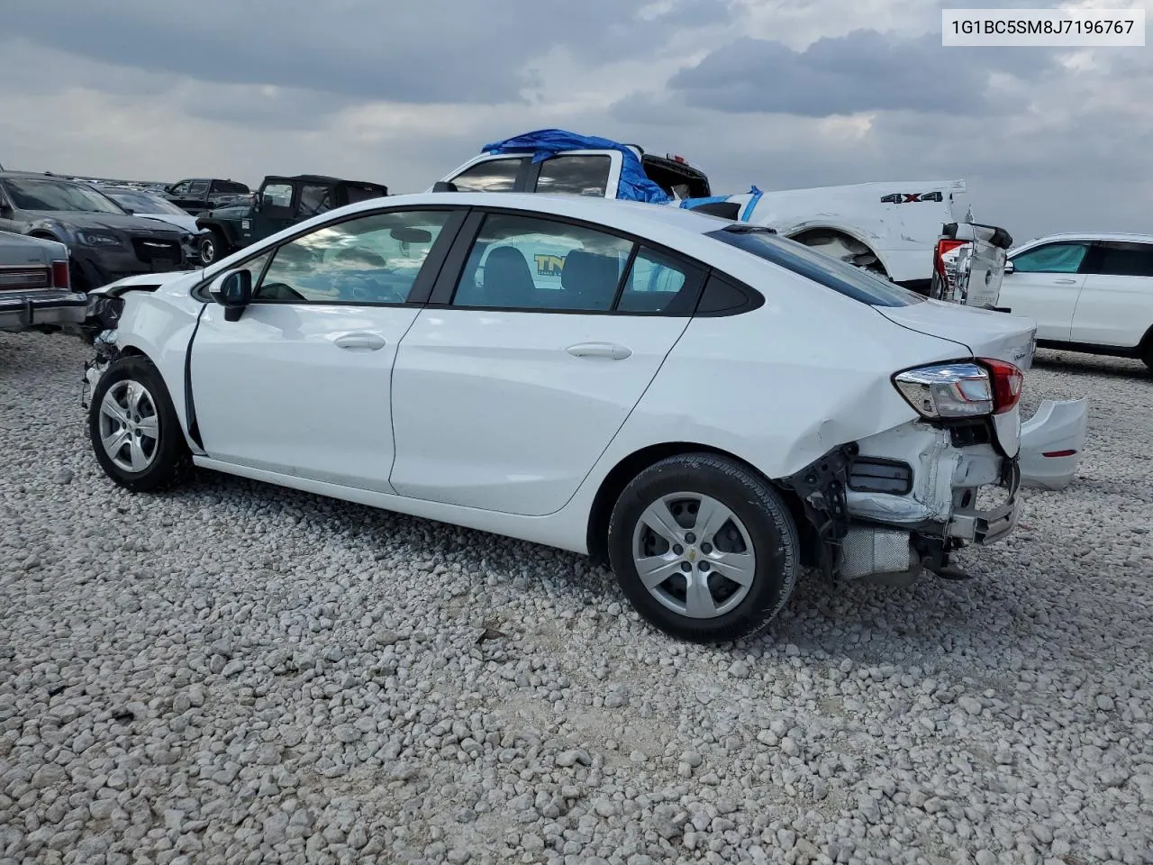 2018 Chevrolet Cruze Ls VIN: 1G1BC5SM8J7196767 Lot: 79715914