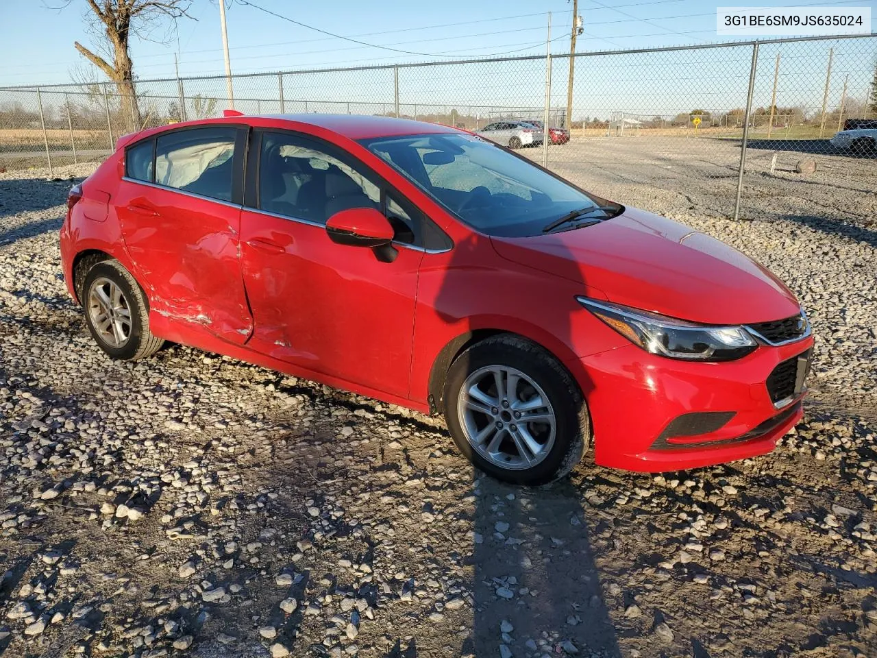 2018 Chevrolet Cruze Lt VIN: 3G1BE6SM9JS635024 Lot: 79726364