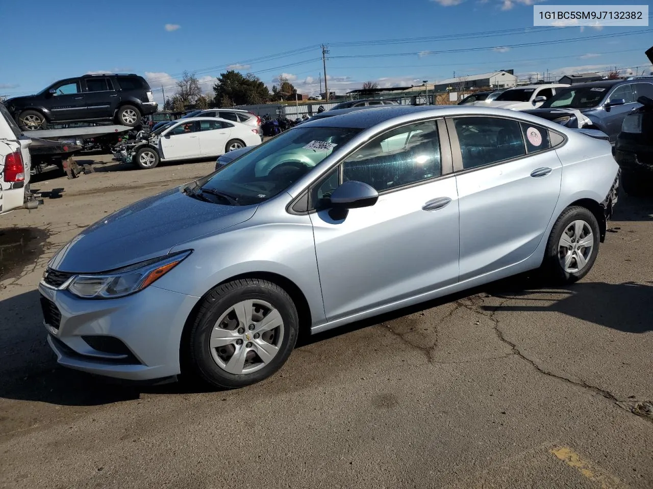 2018 Chevrolet Cruze Ls VIN: 1G1BC5SM9J7132382 Lot: 79729664