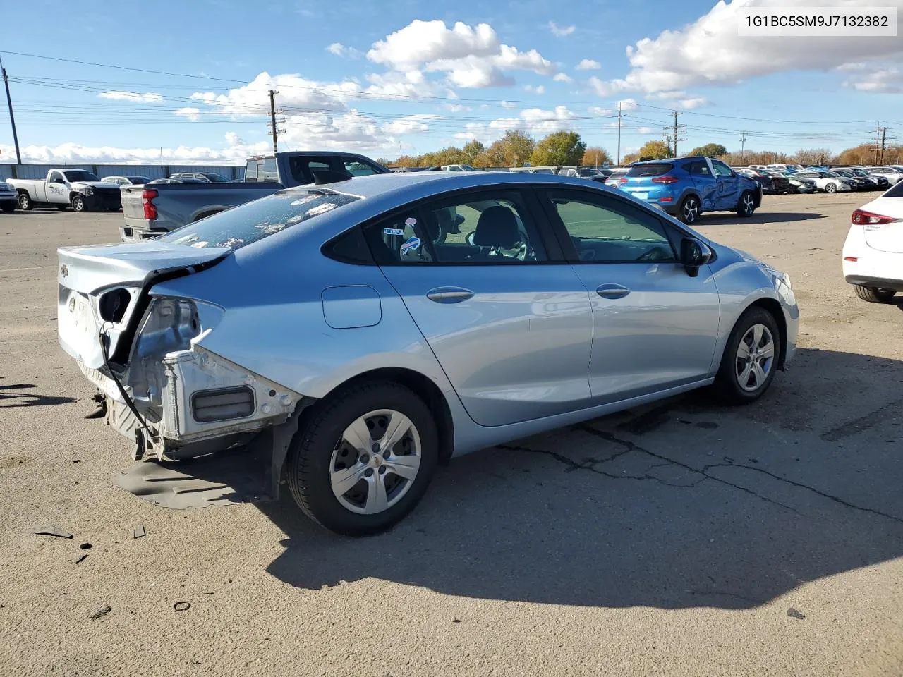 2018 Chevrolet Cruze Ls VIN: 1G1BC5SM9J7132382 Lot: 79729664