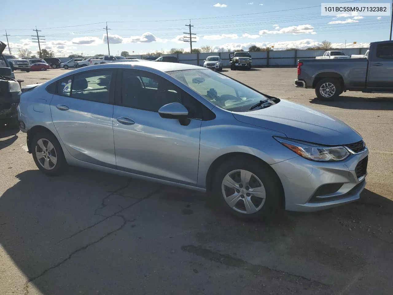 2018 Chevrolet Cruze Ls VIN: 1G1BC5SM9J7132382 Lot: 79729664