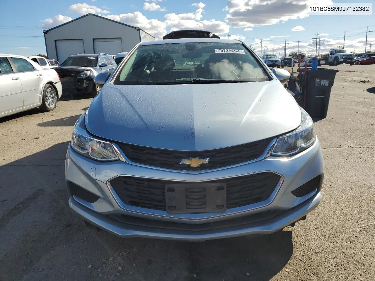 2018 Chevrolet Cruze Ls VIN: 1G1BC5SM9J7132382 Lot: 79729664