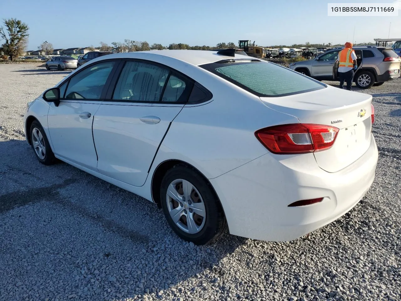 2018 Chevrolet Cruze Ls VIN: 1G1BB5SM8J7111669 Lot: 79898584