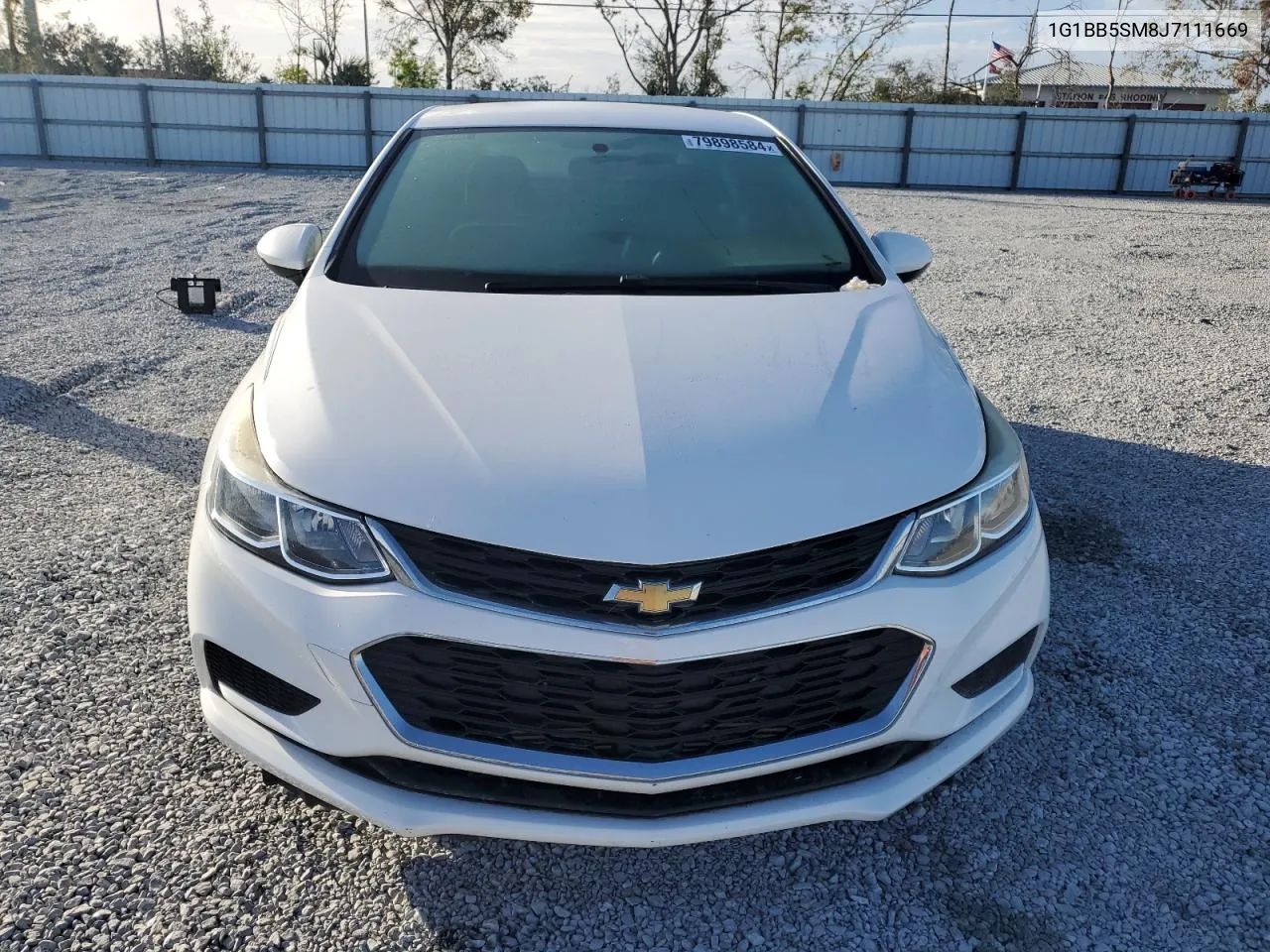 2018 Chevrolet Cruze Ls VIN: 1G1BB5SM8J7111669 Lot: 79898584