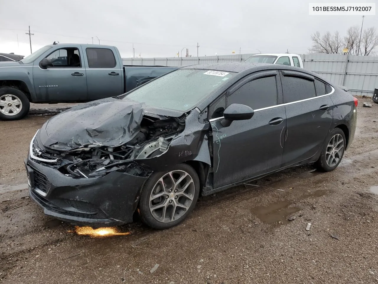 2018 Chevrolet Cruze Lt VIN: 1G1BE5SM5J7192007 Lot: 80139784