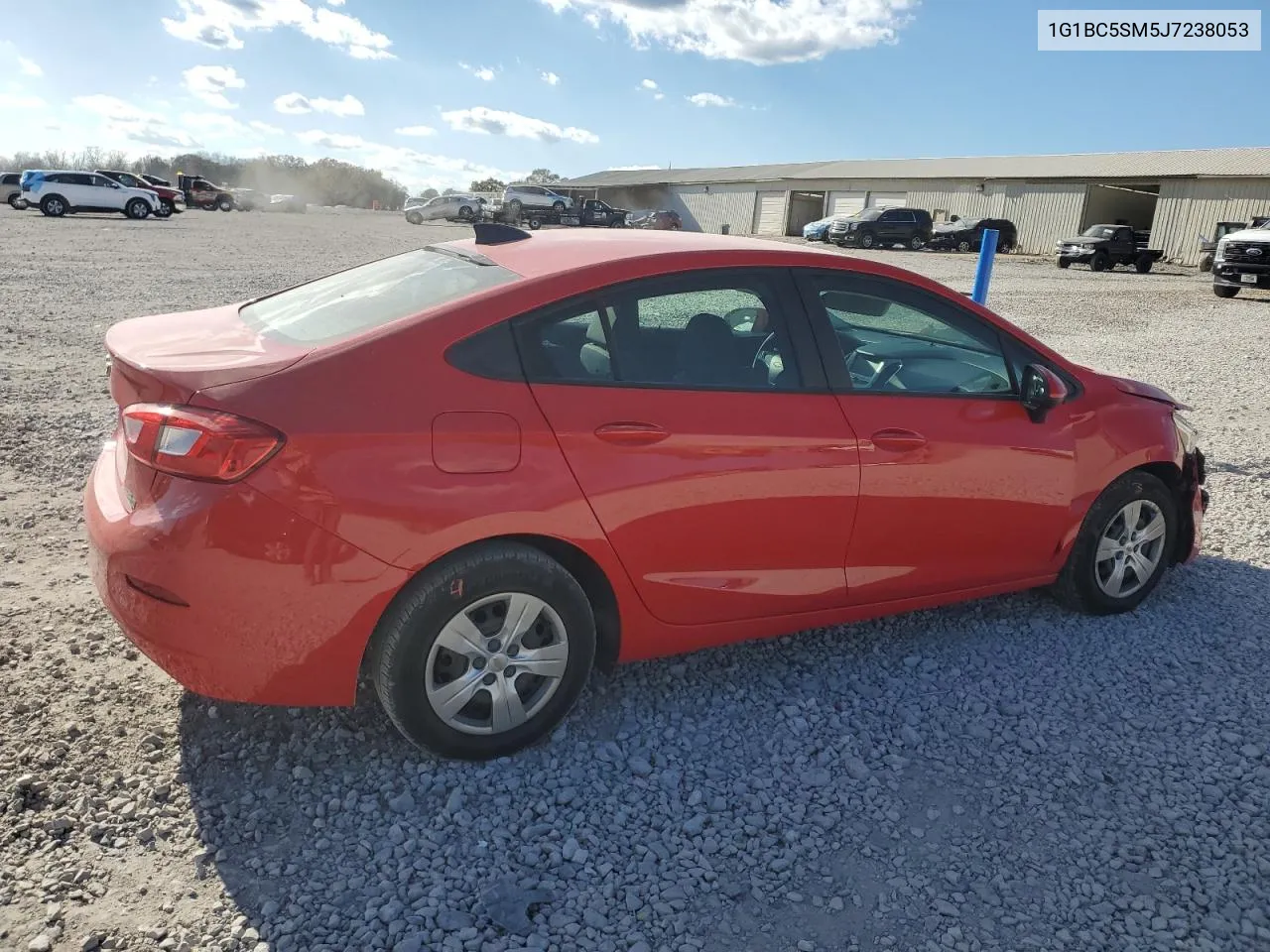 2018 Chevrolet Cruze Ls VIN: 1G1BC5SM5J7238053 Lot: 80240564