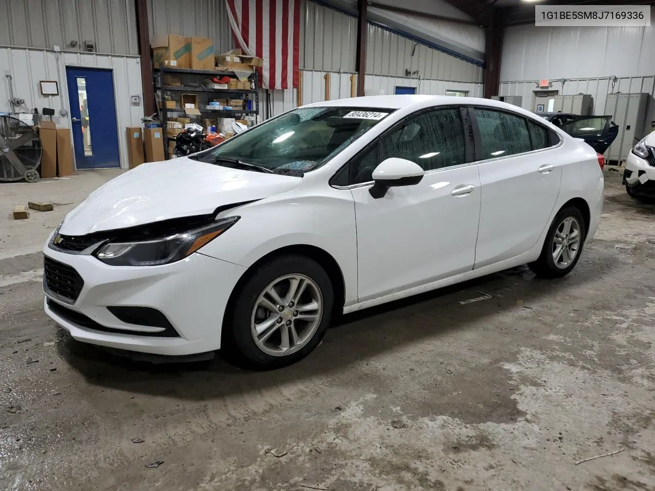 2018 Chevrolet Cruze Lt VIN: 1G1BE5SM8J7169336 Lot: 80436214