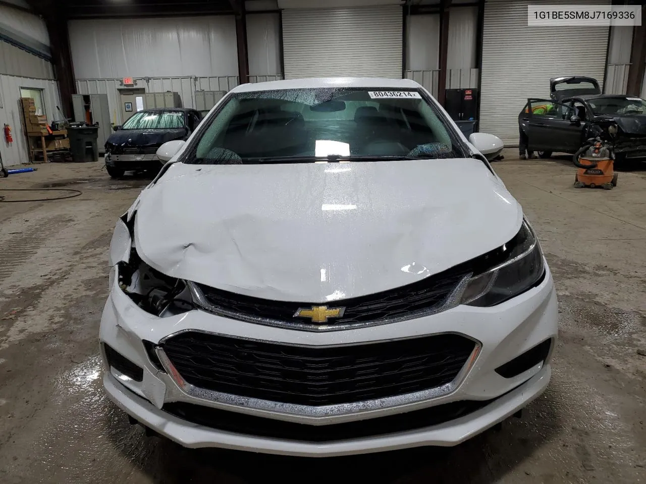 2018 Chevrolet Cruze Lt VIN: 1G1BE5SM8J7169336 Lot: 80436214