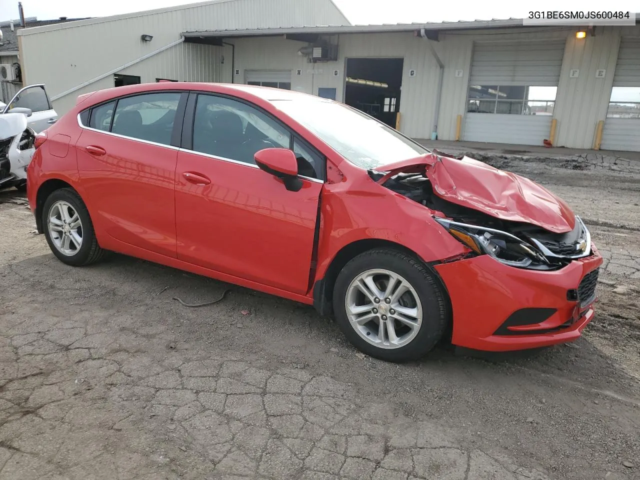 2018 Chevrolet Cruze Lt VIN: 3G1BE6SM0JS600484 Lot: 80522444