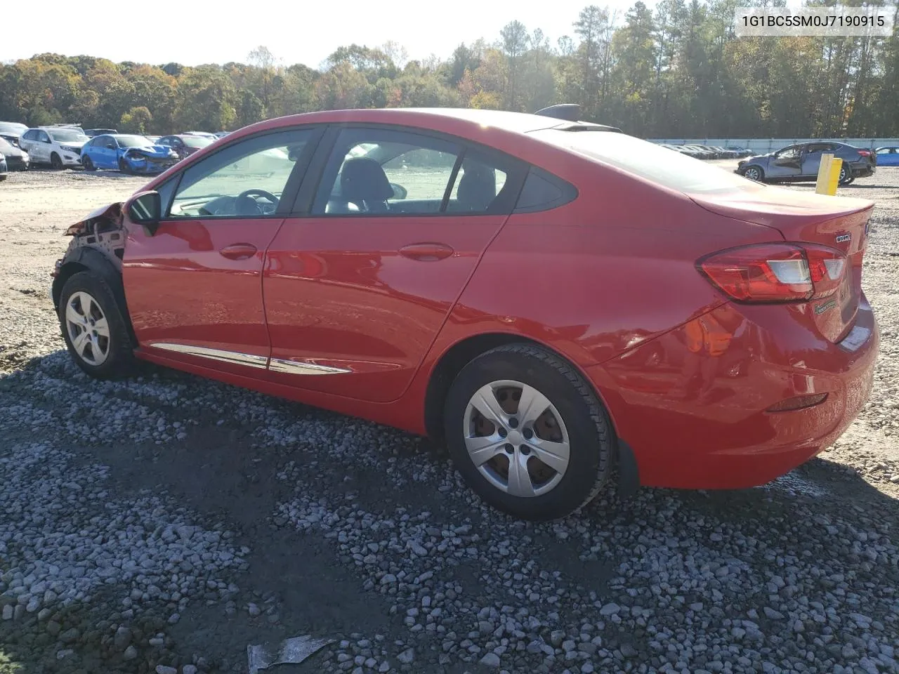 2018 Chevrolet Cruze Ls VIN: 1G1BC5SM0J7190915 Lot: 80745434