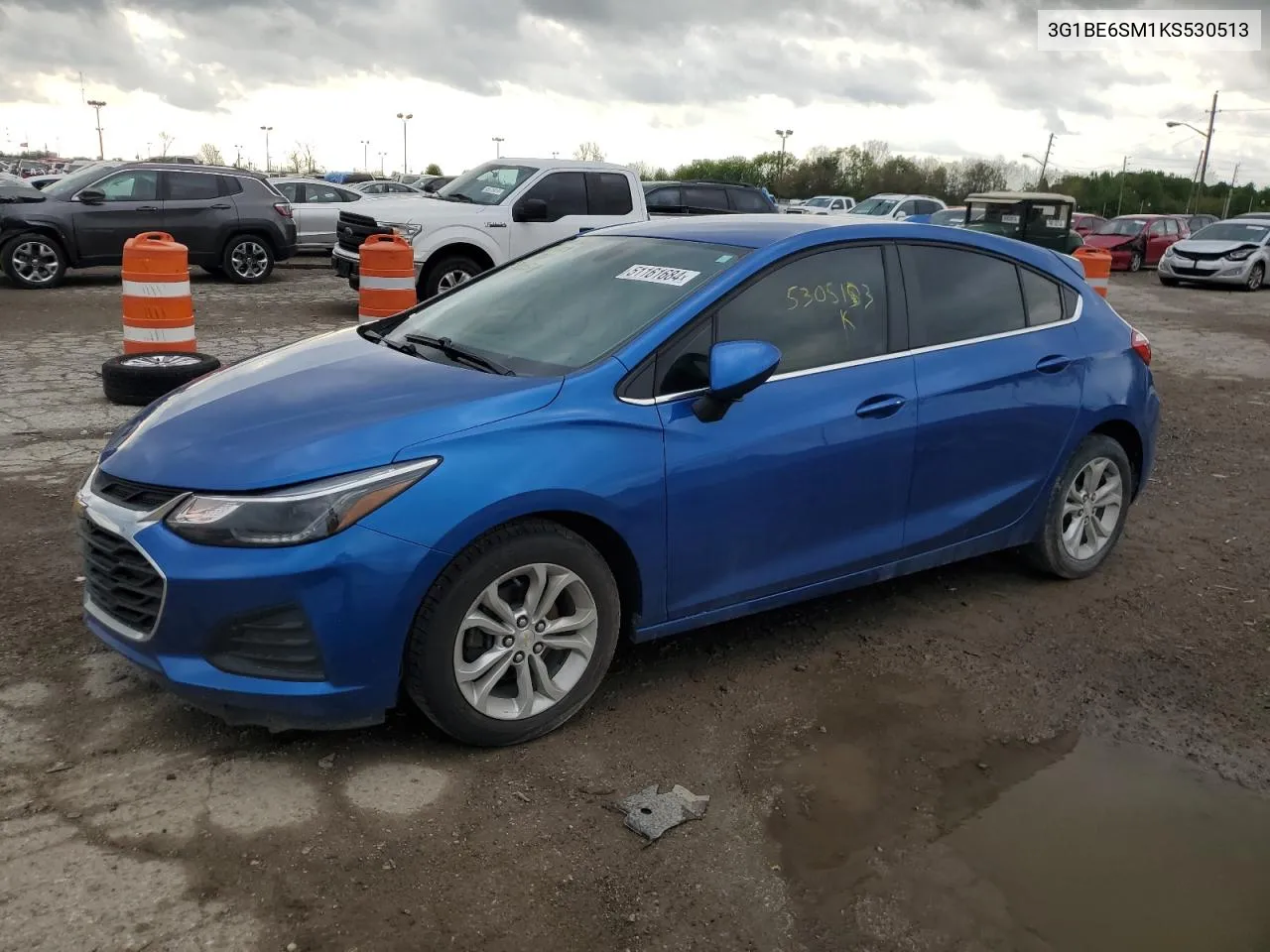 3G1BE6SM1KS530513 2019 Chevrolet Cruze Lt