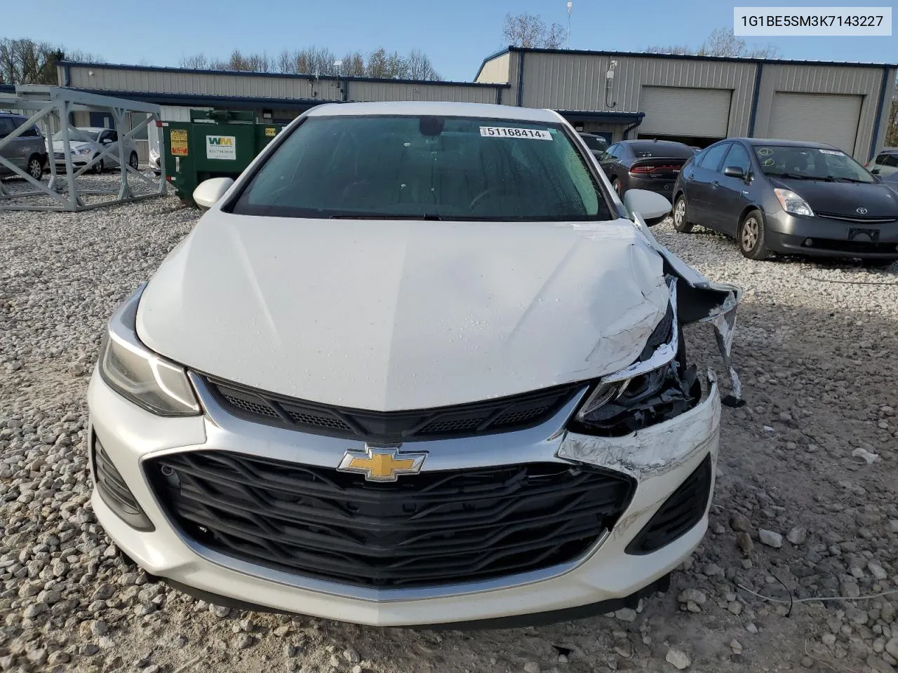 1G1BE5SM3K7143227 2019 Chevrolet Cruze Lt