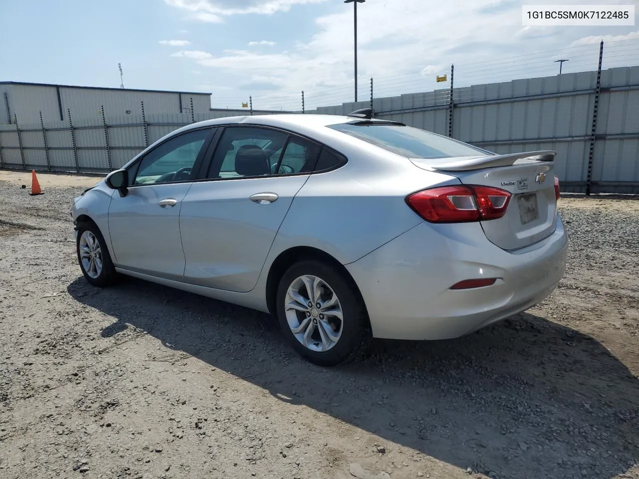 2019 Chevrolet Cruze Ls VIN: 1G1BC5SM0K7122485 Lot: 51844844