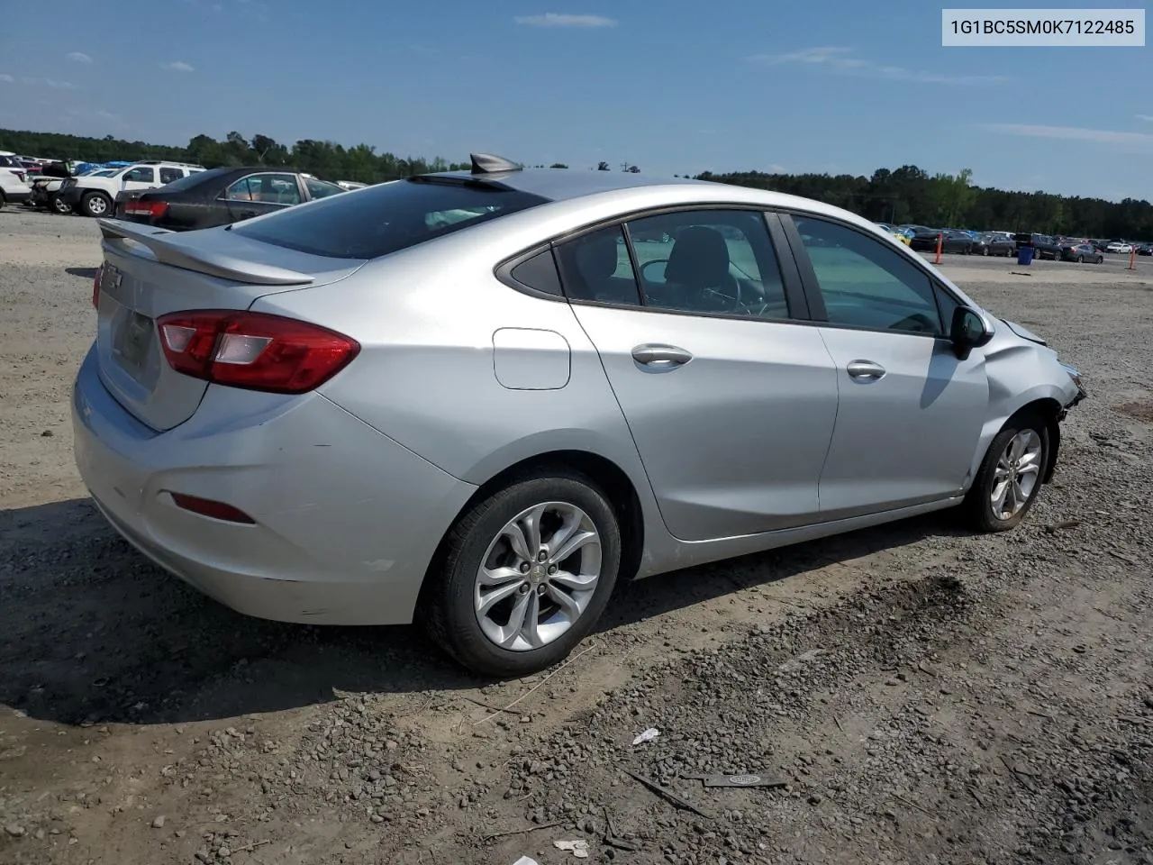 2019 Chevrolet Cruze Ls VIN: 1G1BC5SM0K7122485 Lot: 51844844