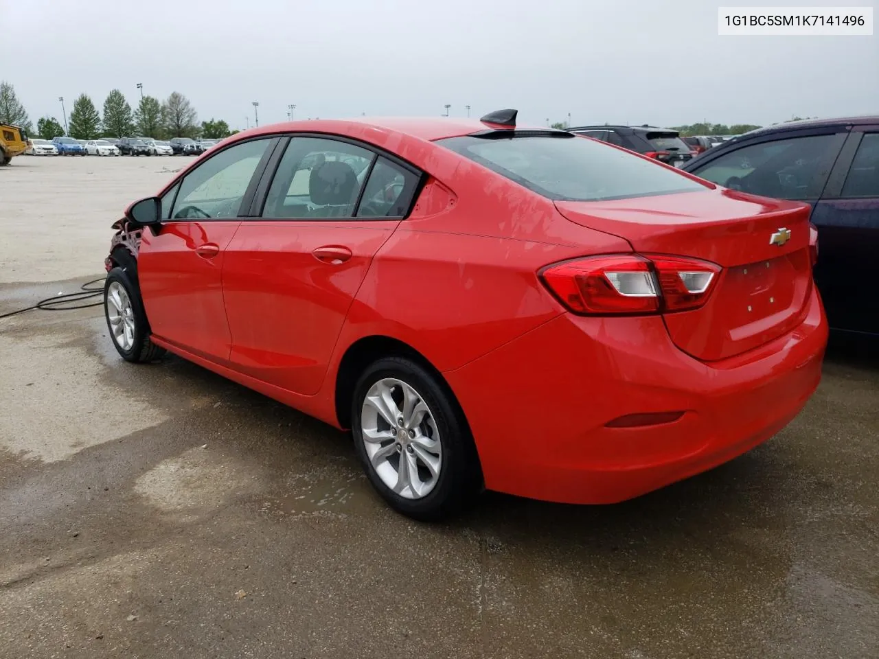 2019 Chevrolet Cruze Ls VIN: 1G1BC5SM1K7141496 Lot: 52135954