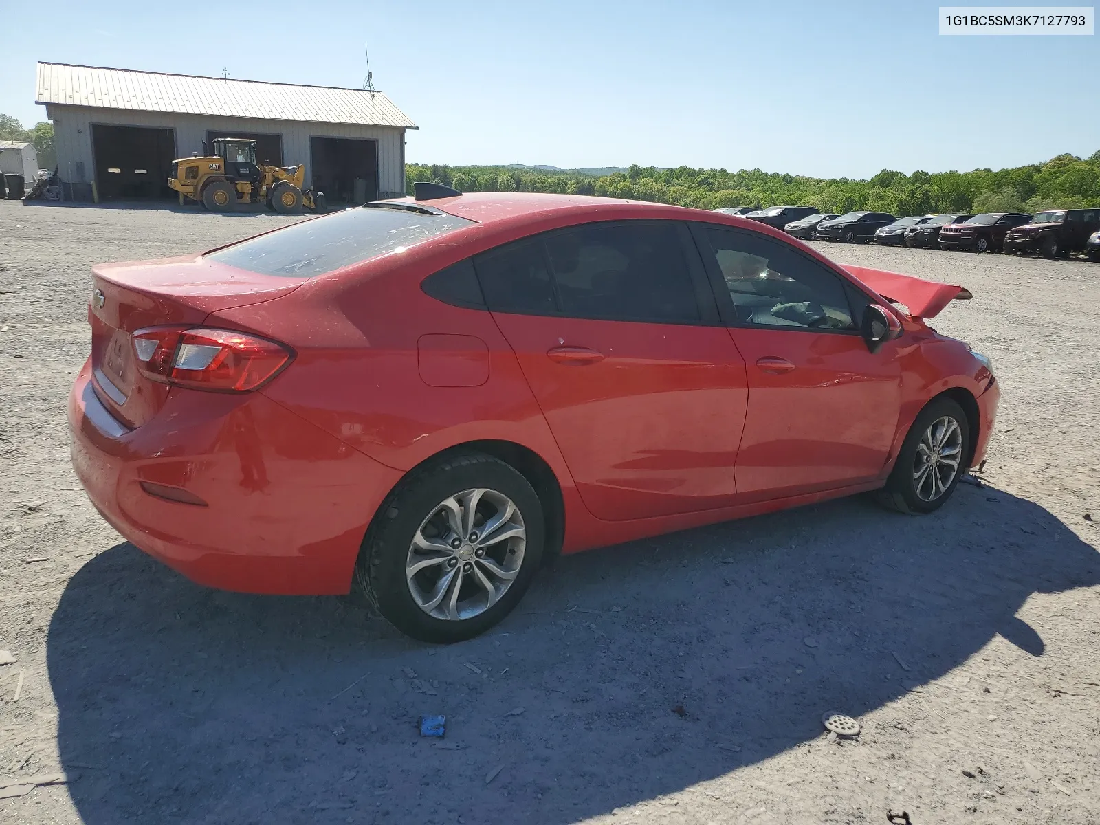 2019 Chevrolet Cruze Ls VIN: 1G1BC5SM3K7127793 Lot: 53294784