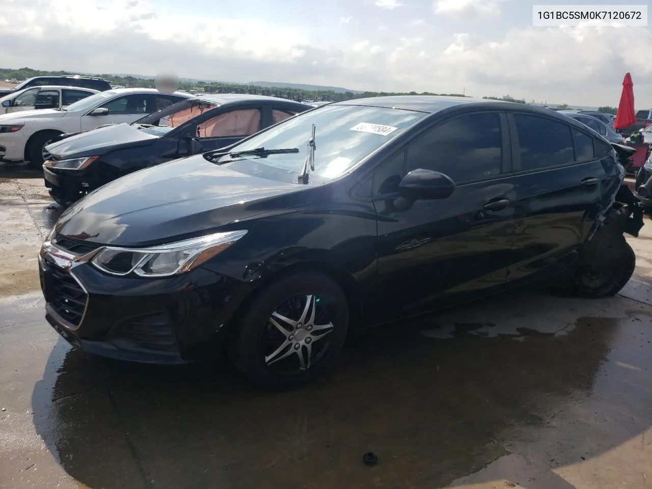 1G1BC5SM0K7120672 2019 Chevrolet Cruze Ls