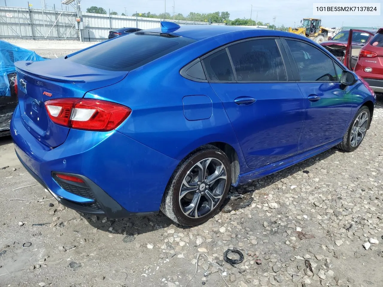 2019 Chevrolet Cruze Lt VIN: 1G1BE5SM2K7137824 Lot: 55894984