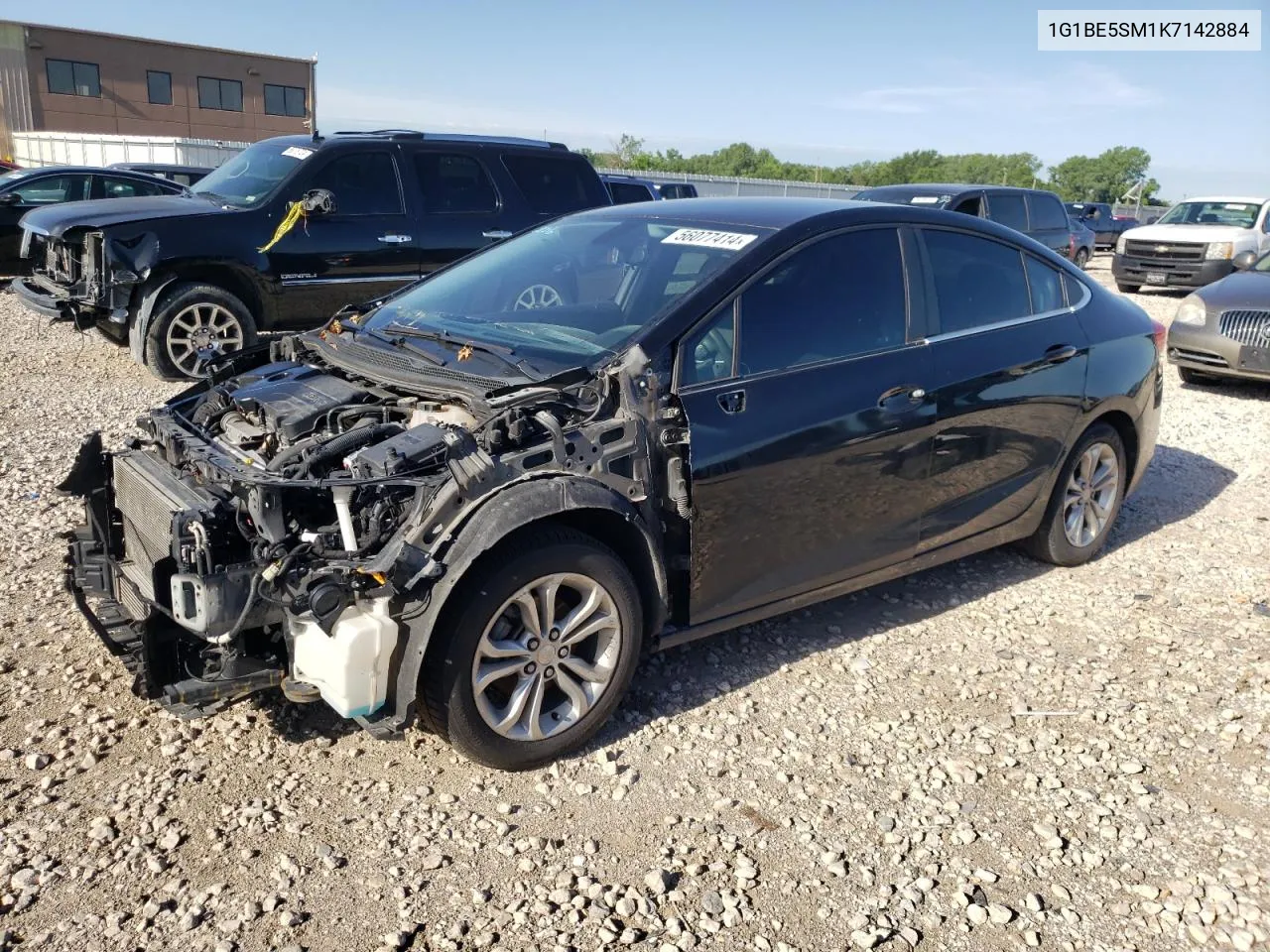 1G1BE5SM1K7142884 2019 Chevrolet Cruze Lt