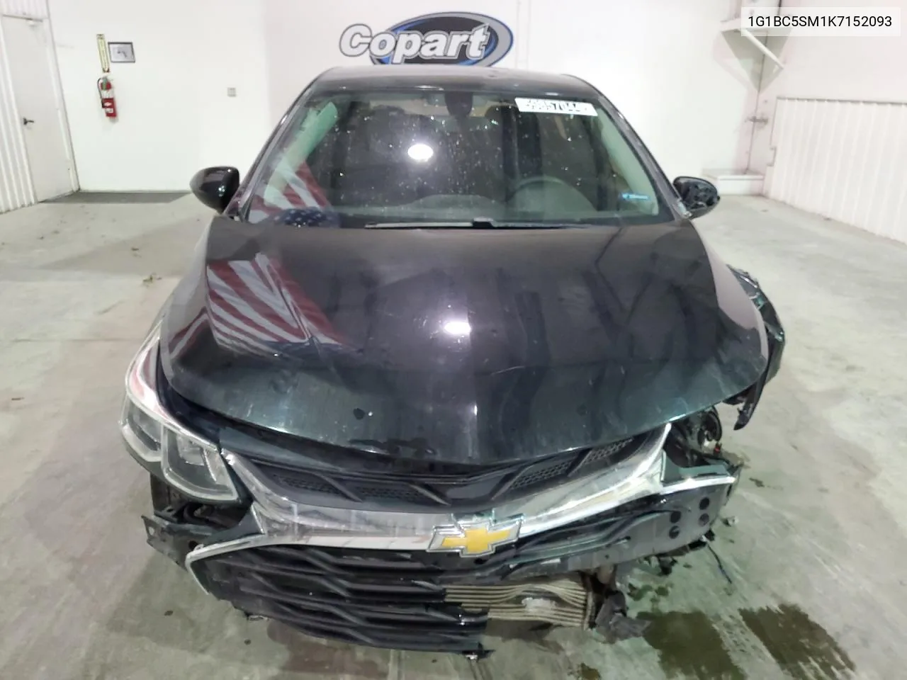 2019 Chevrolet Cruze Ls VIN: 1G1BC5SM1K7152093 Lot: 59857044