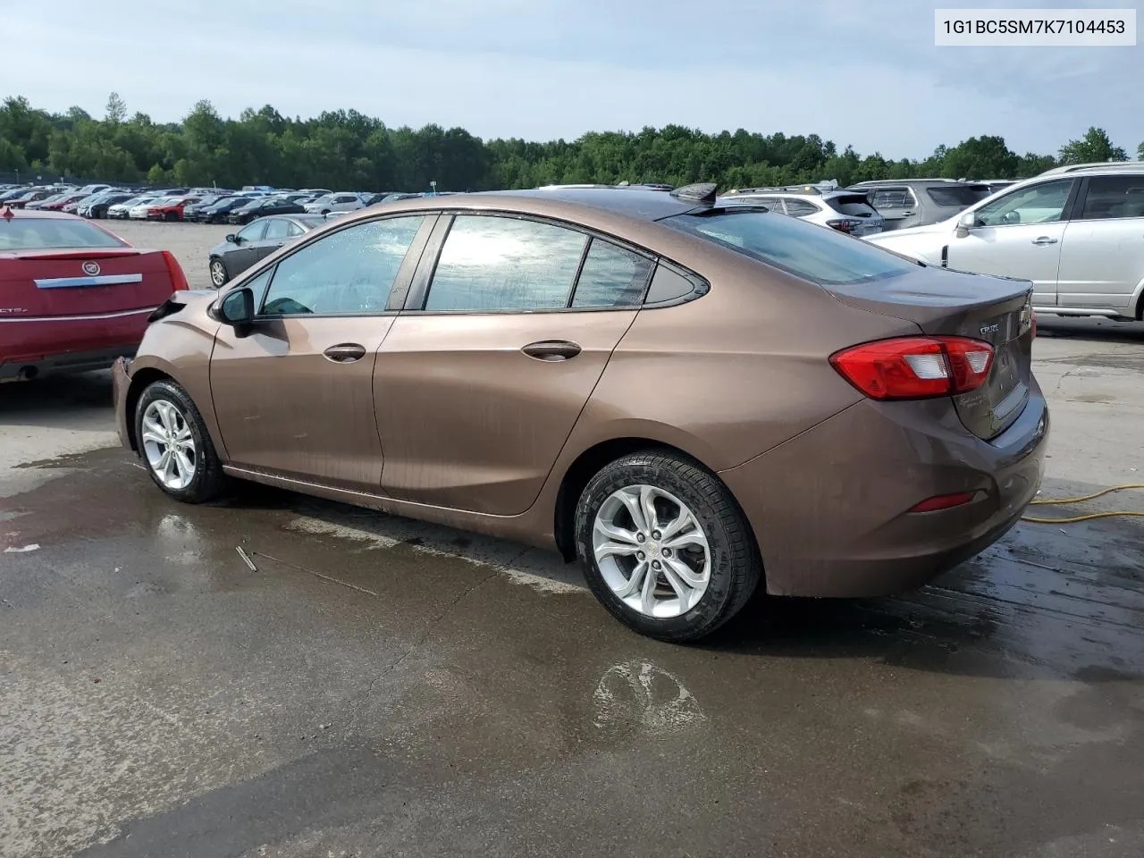 2019 Chevrolet Cruze Ls VIN: 1G1BC5SM7K7104453 Lot: 60642824