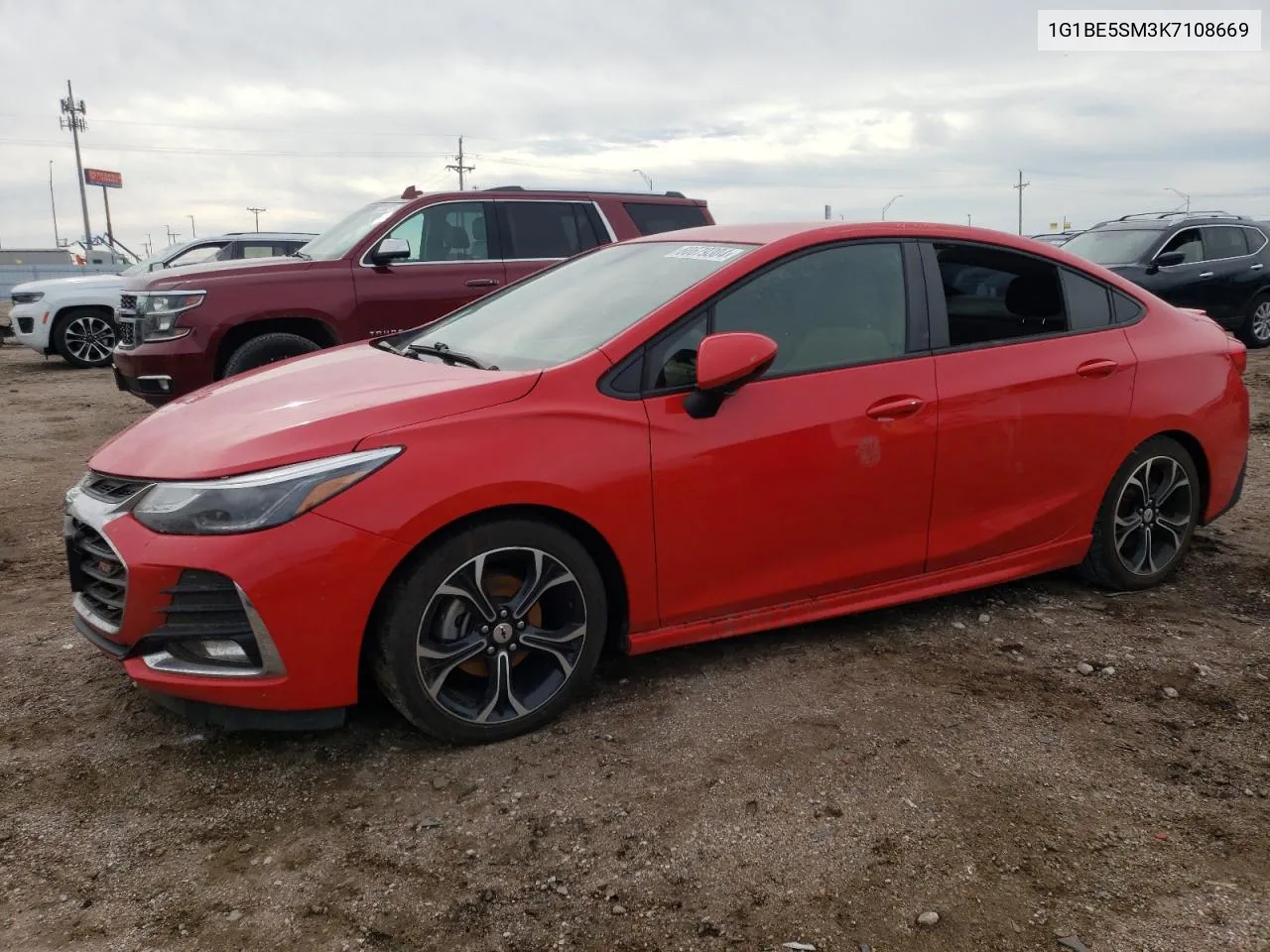 2019 Chevrolet Cruze Lt VIN: 1G1BE5SM3K7108669 Lot: 60679304