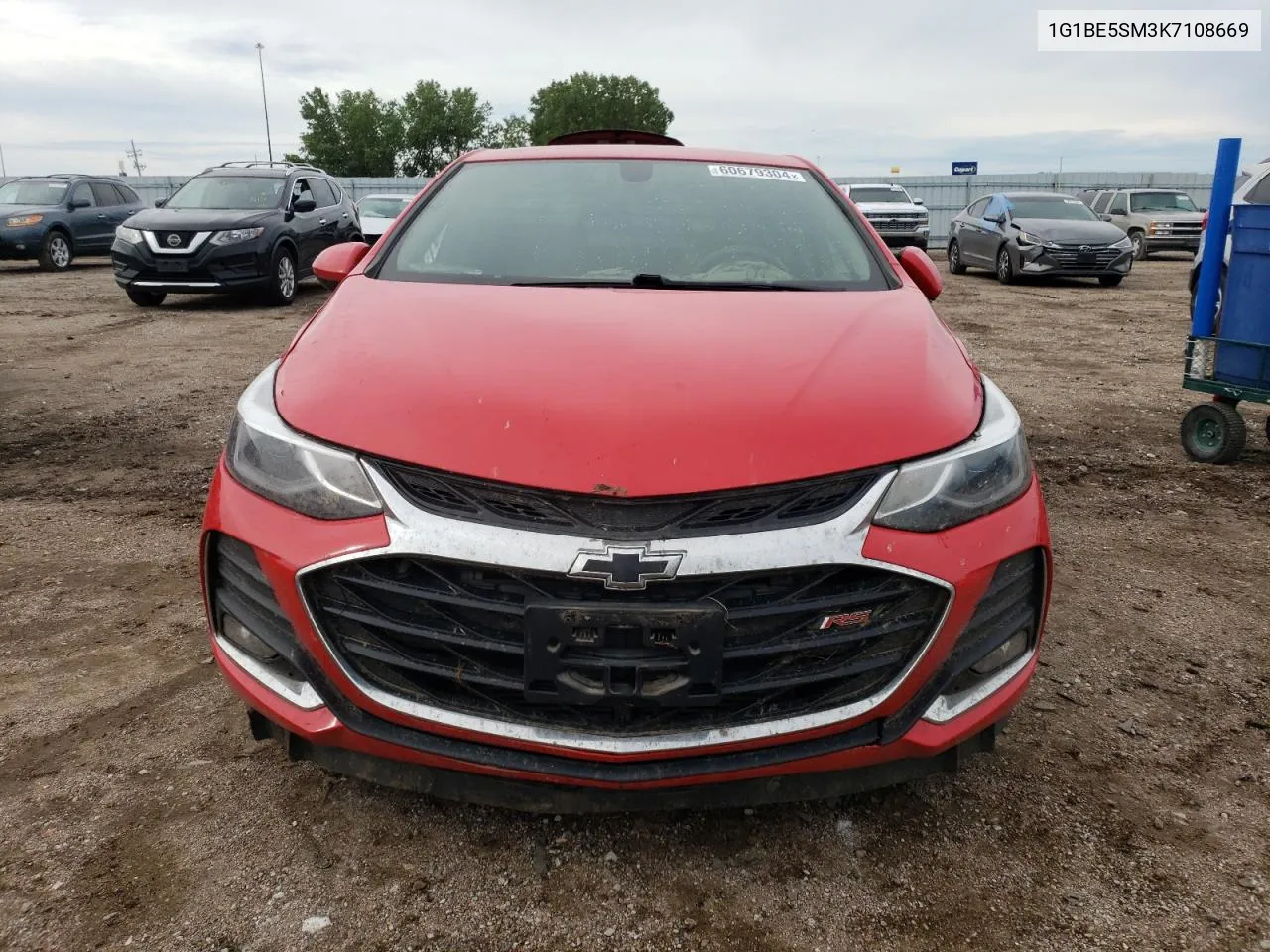 2019 Chevrolet Cruze Lt VIN: 1G1BE5SM3K7108669 Lot: 60679304