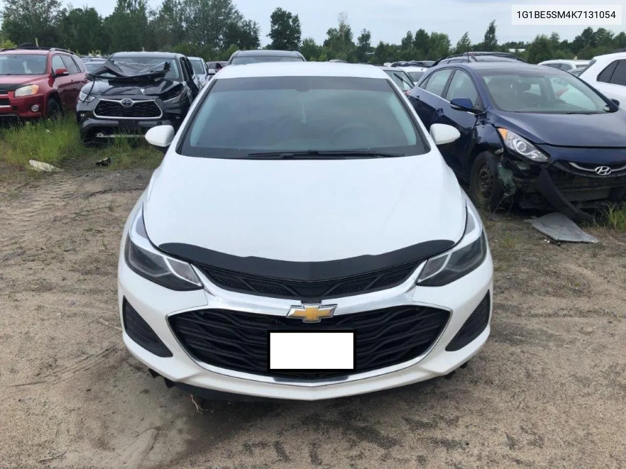 2019 Chevrolet Cruze Lt VIN: 1G1BE5SM4K7131054 Lot: 61837504