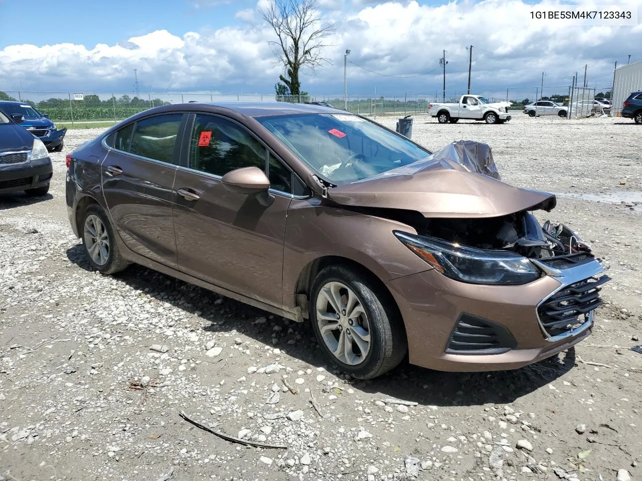 2019 Chevrolet Cruze Lt VIN: 1G1BE5SM4K7123343 Lot: 62067584