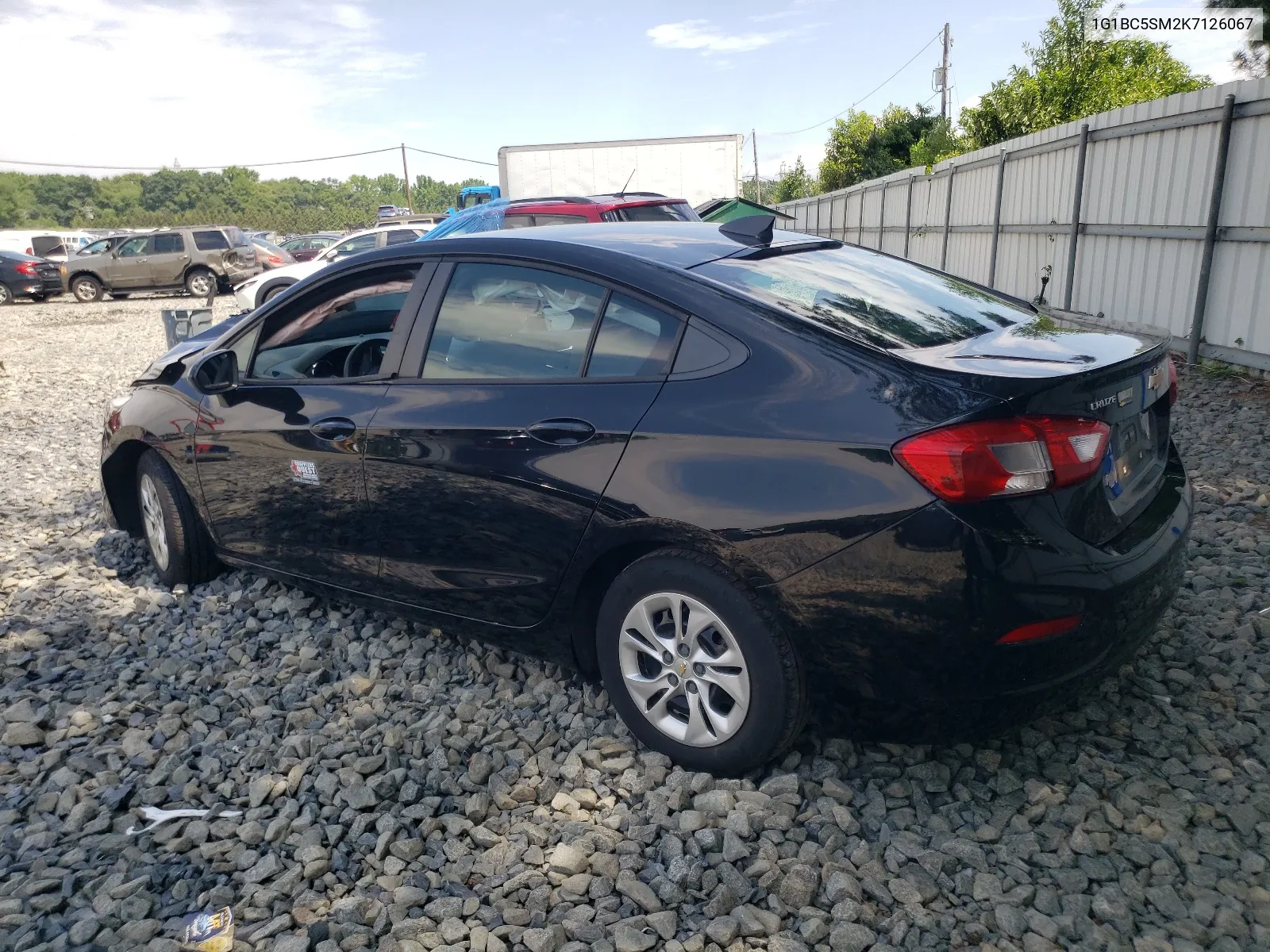 2019 Chevrolet Cruze Ls VIN: 1G1BC5SM2K7126067 Lot: 62925514