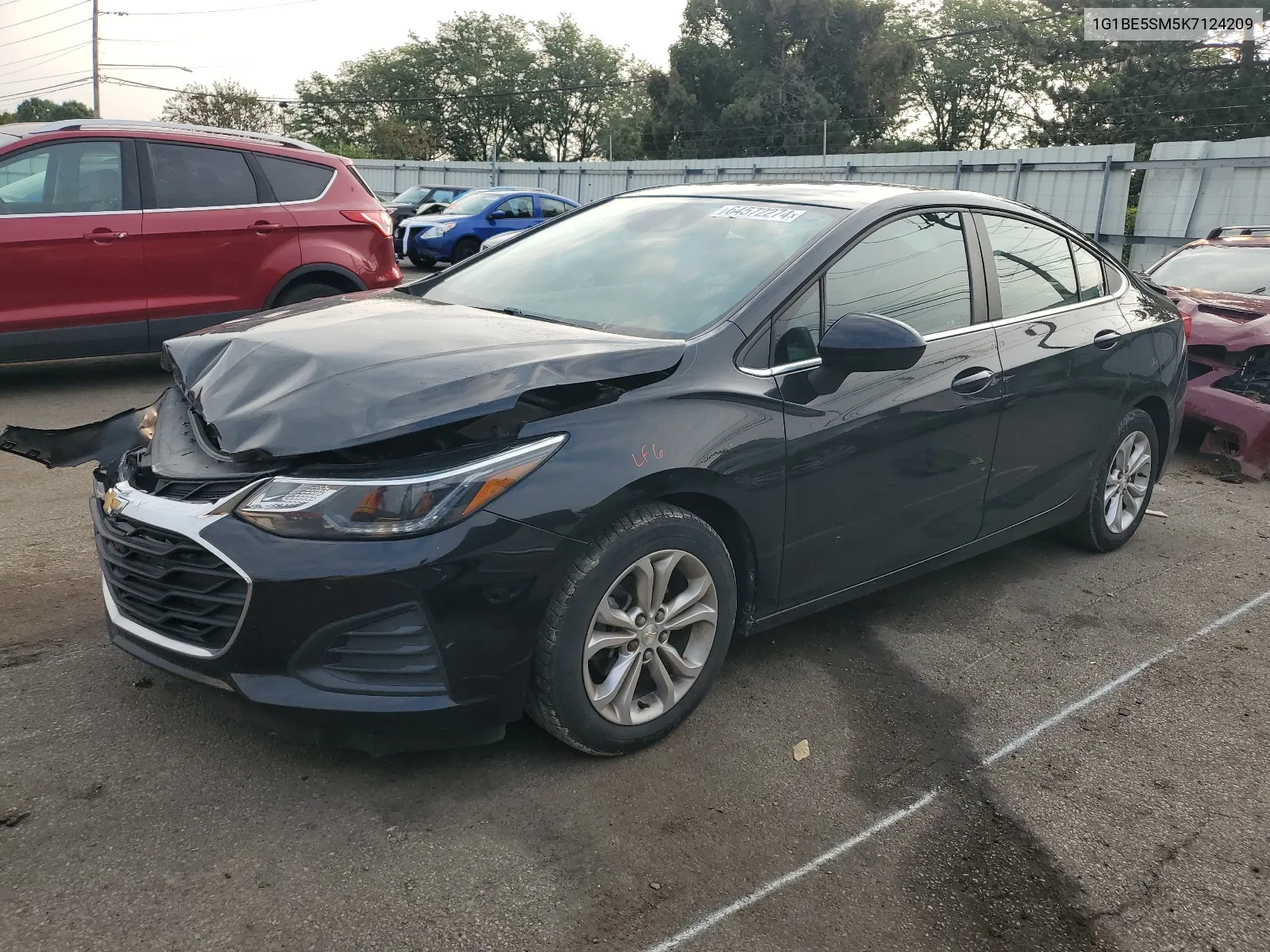 2019 Chevrolet Cruze Lt VIN: 1G1BE5SM5K7124209 Lot: 64572274