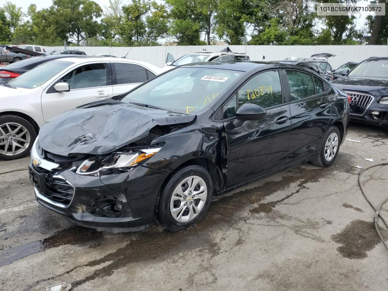 1G1BC5SM6K7100572 2019 Chevrolet Cruze Ls