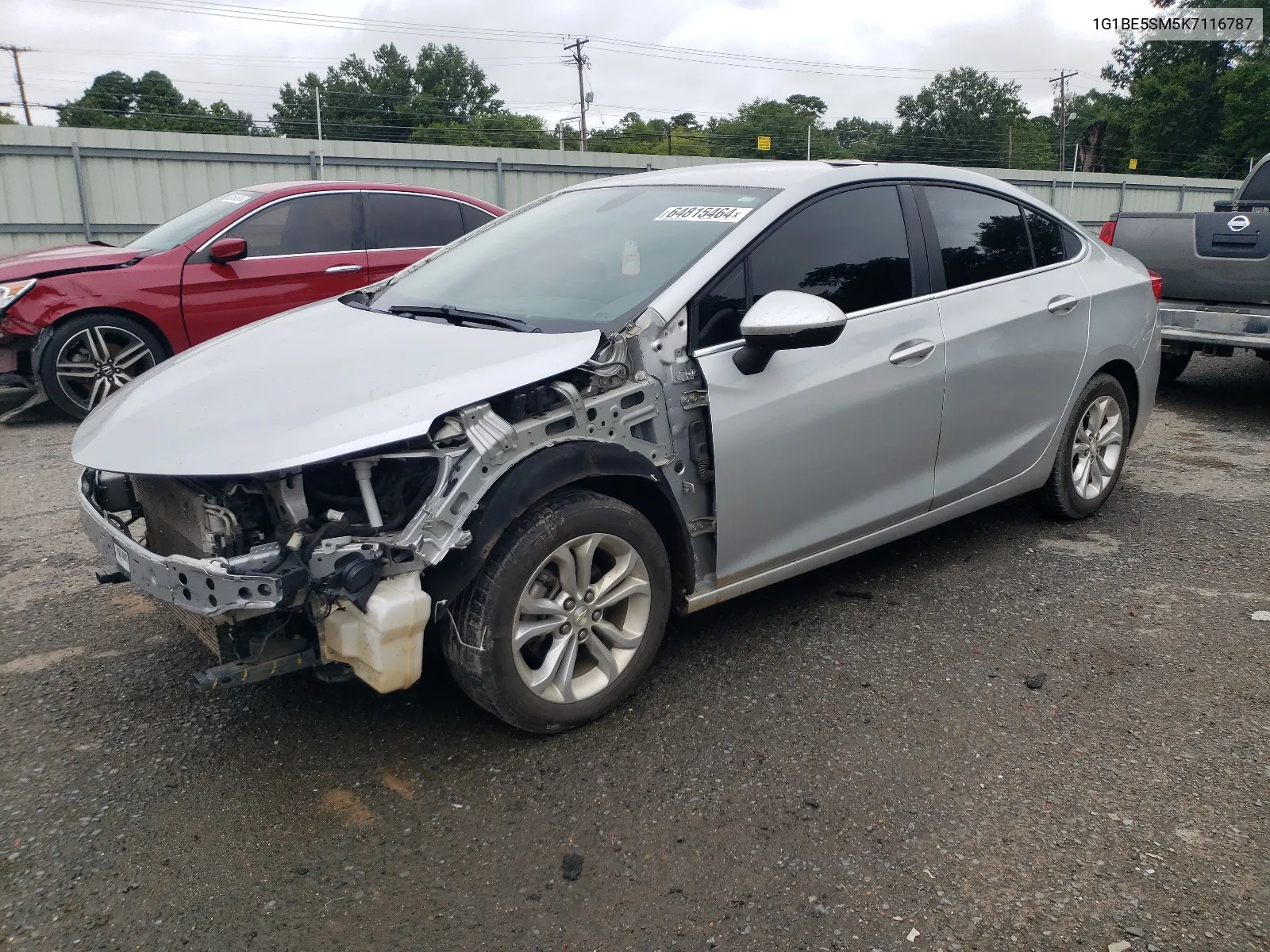 2019 Chevrolet Cruze Lt VIN: 1G1BE5SM5K7116787 Lot: 64815464