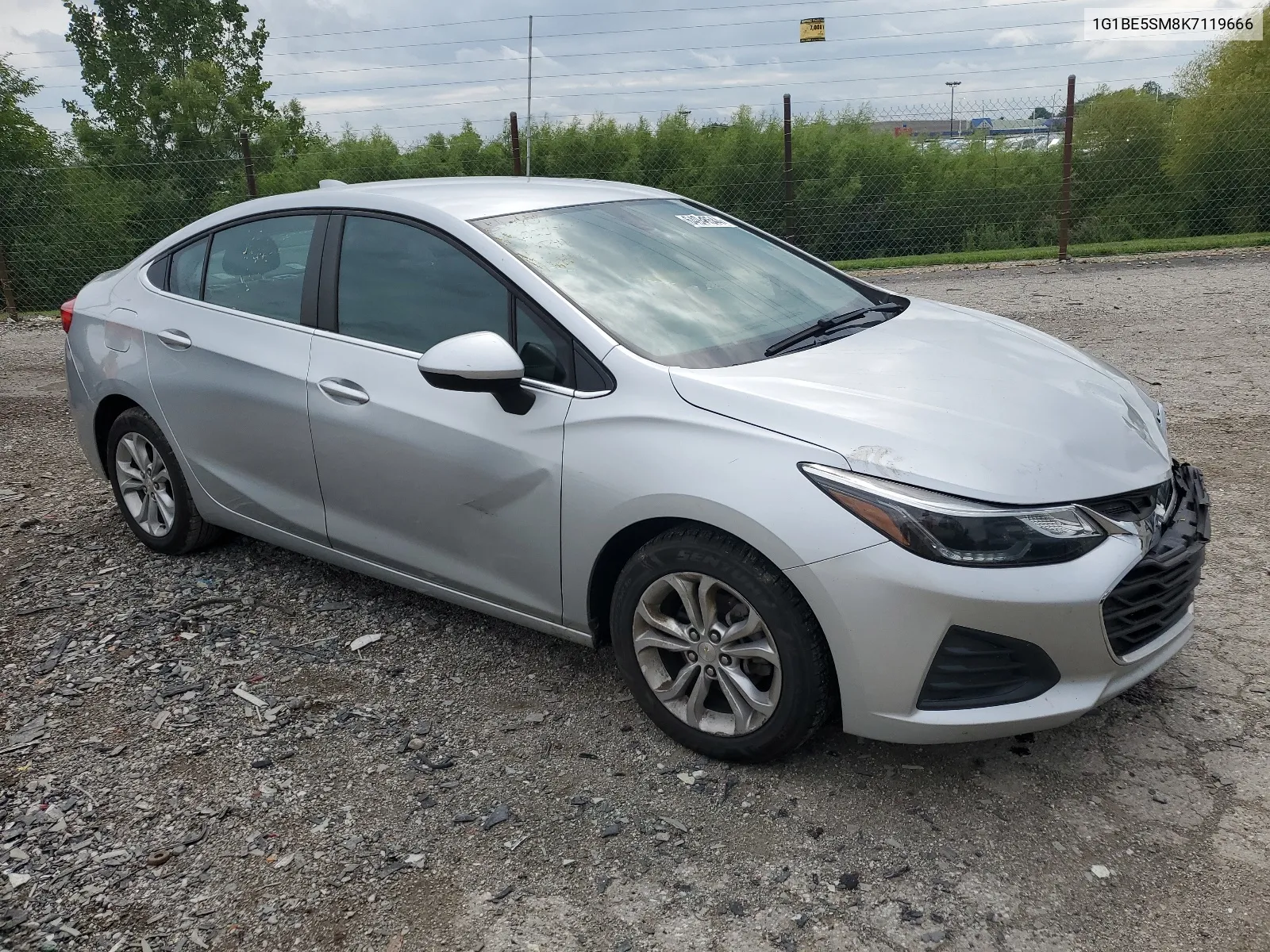 2019 Chevrolet Cruze Lt VIN: 1G1BE5SM8K7119666 Lot: 64948544