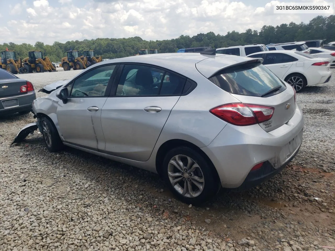 2019 Chevrolet Cruze Ls VIN: 3G1BC6SM0KS590367 Lot: 65744874