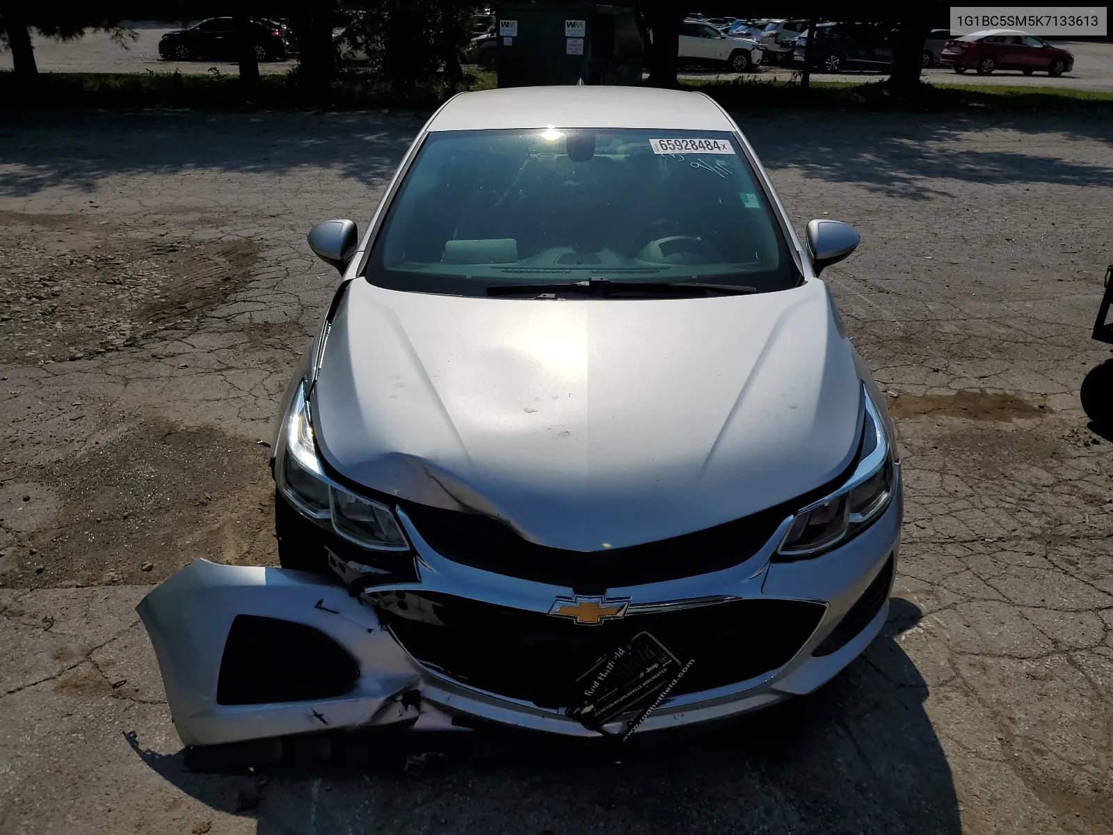 2019 Chevrolet Cruze Ls VIN: 1G1BC5SM5K7133613 Lot: 65928484