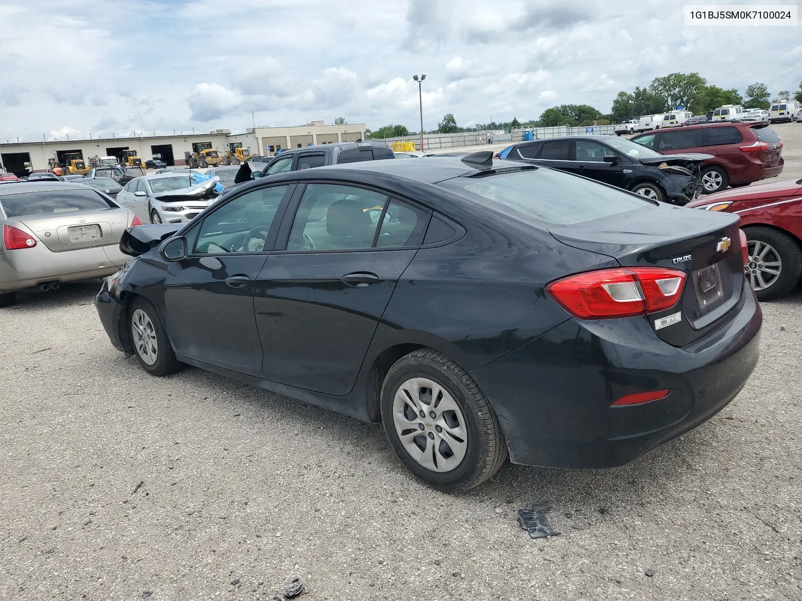 2019 Chevrolet Cruze VIN: 1G1BJ5SM0K7100024 Lot: 65932614