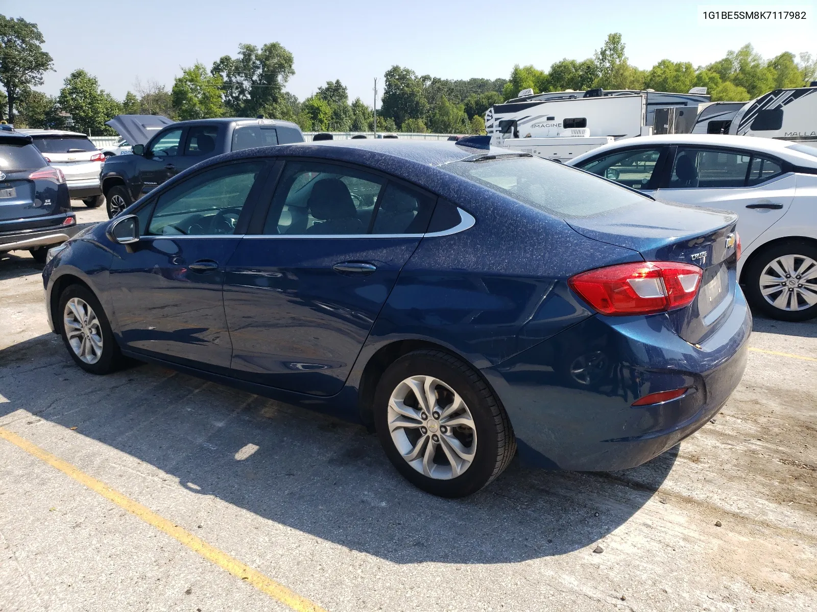 2019 Chevrolet Cruze Lt VIN: 1G1BE5SM8K7117982 Lot: 65956834