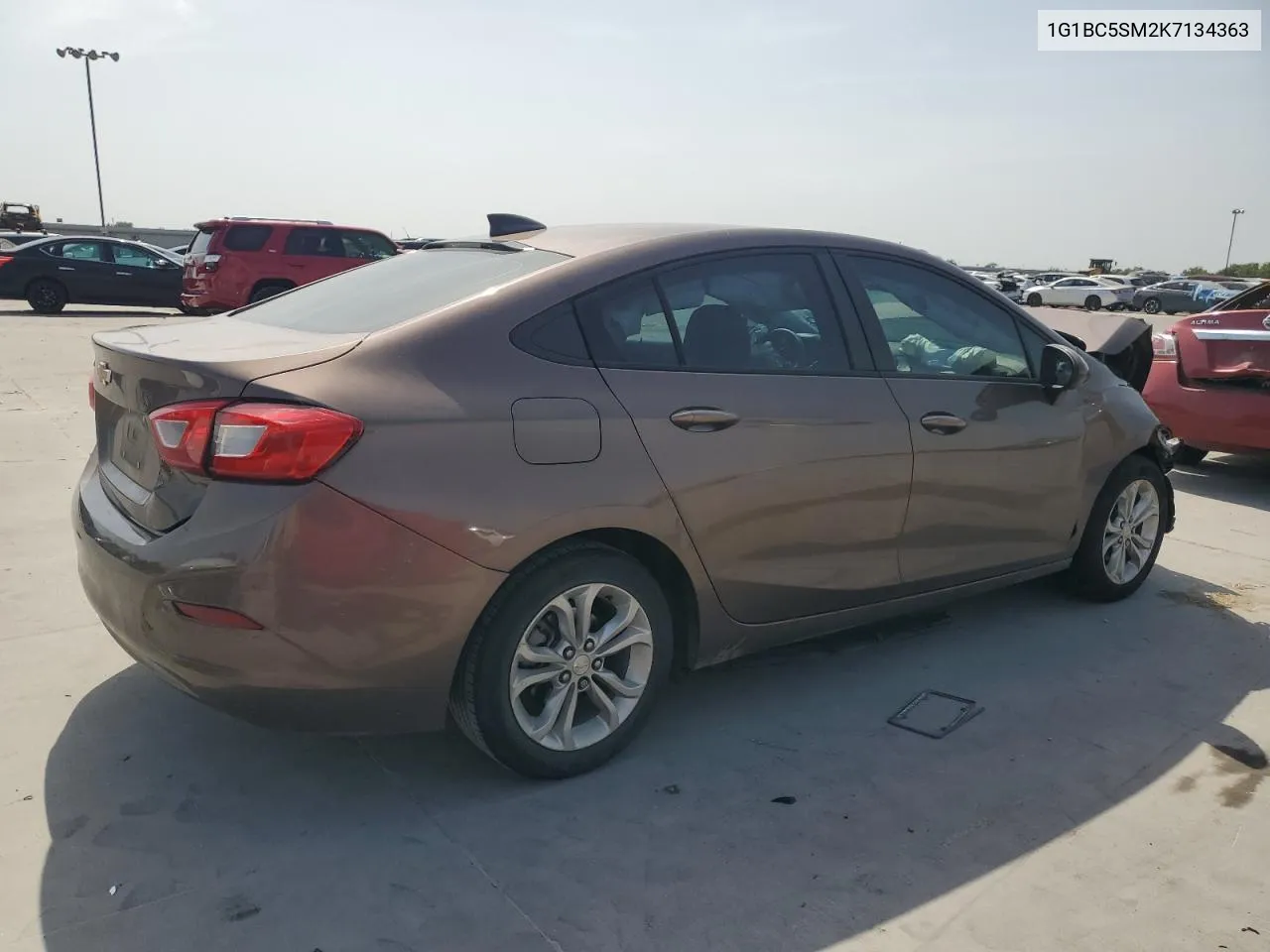 2019 Chevrolet Cruze Ls VIN: 1G1BC5SM2K7134363 Lot: 65961734