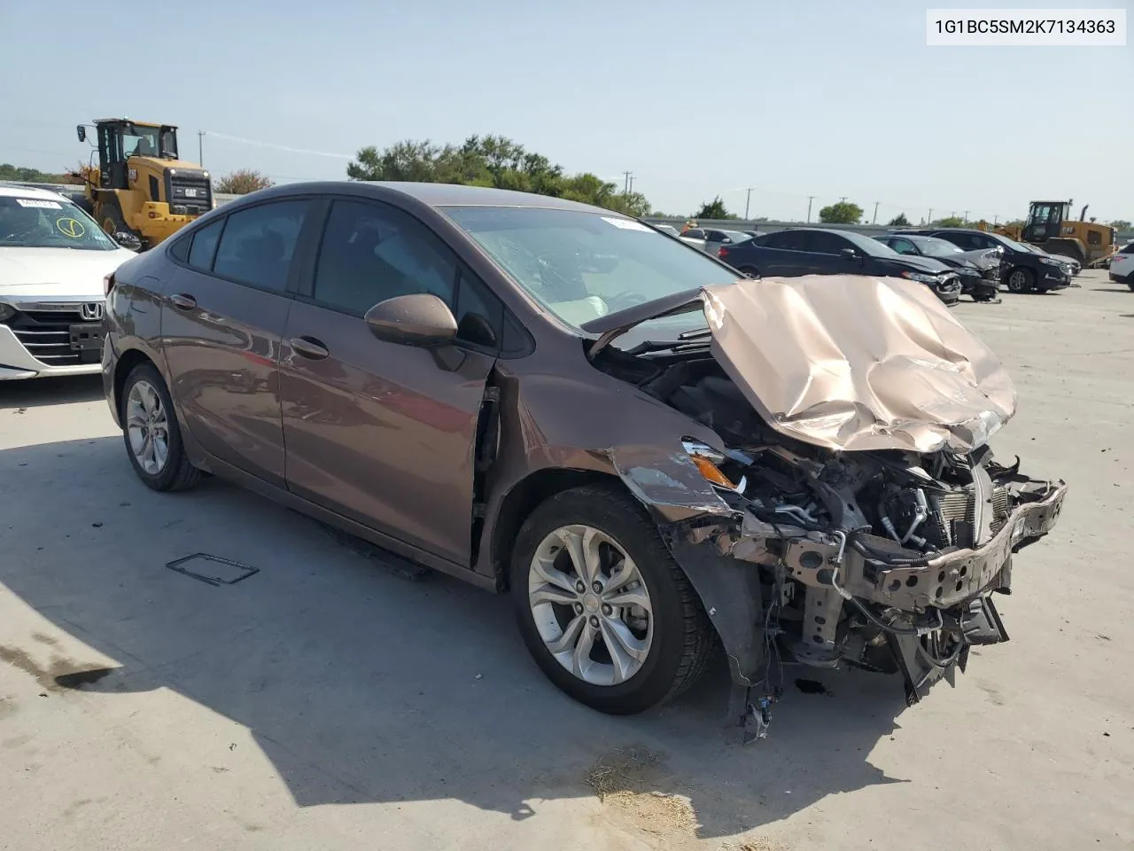 1G1BC5SM2K7134363 2019 Chevrolet Cruze Ls