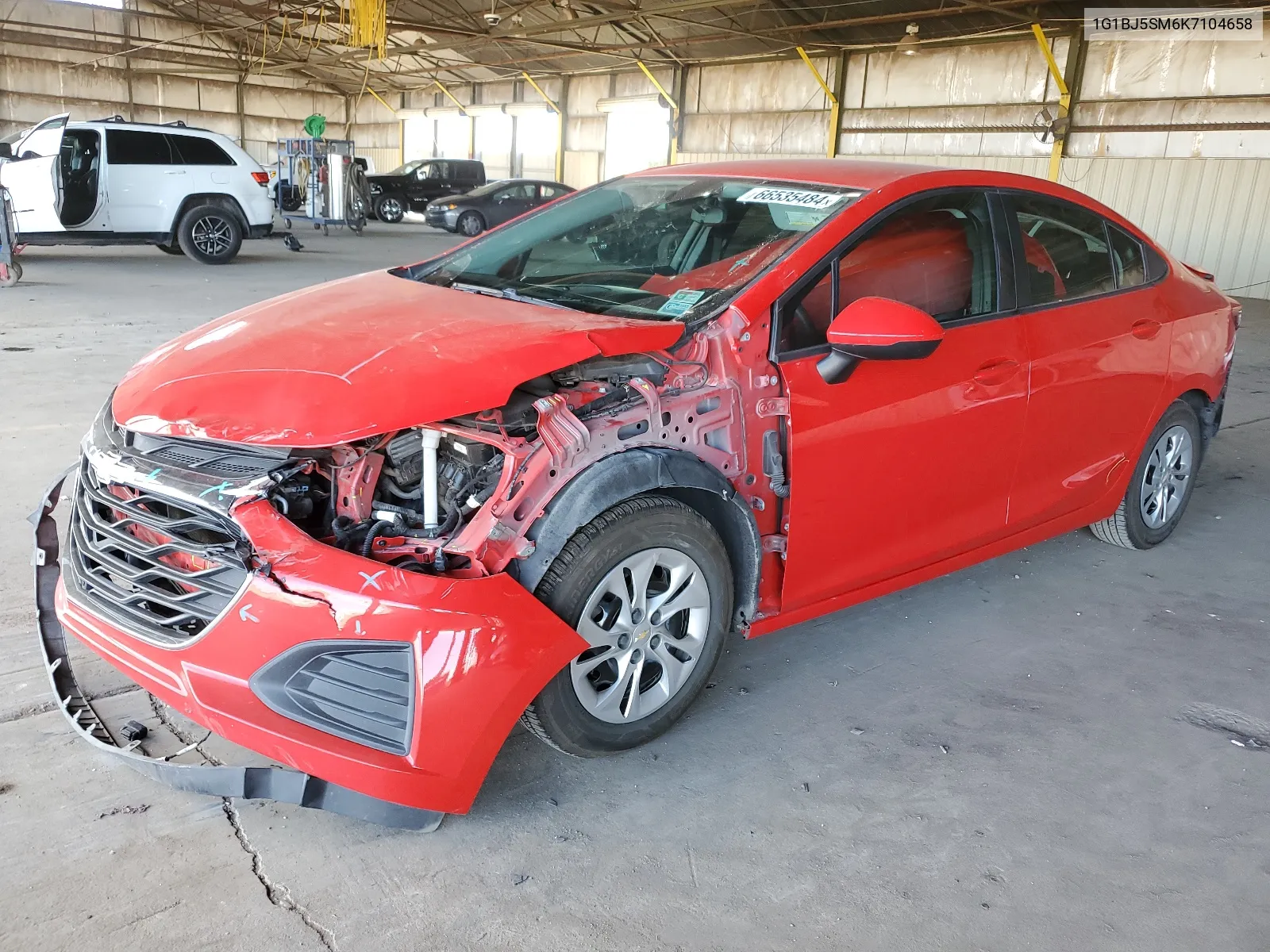 1G1BJ5SM6K7104658 2019 Chevrolet Cruze