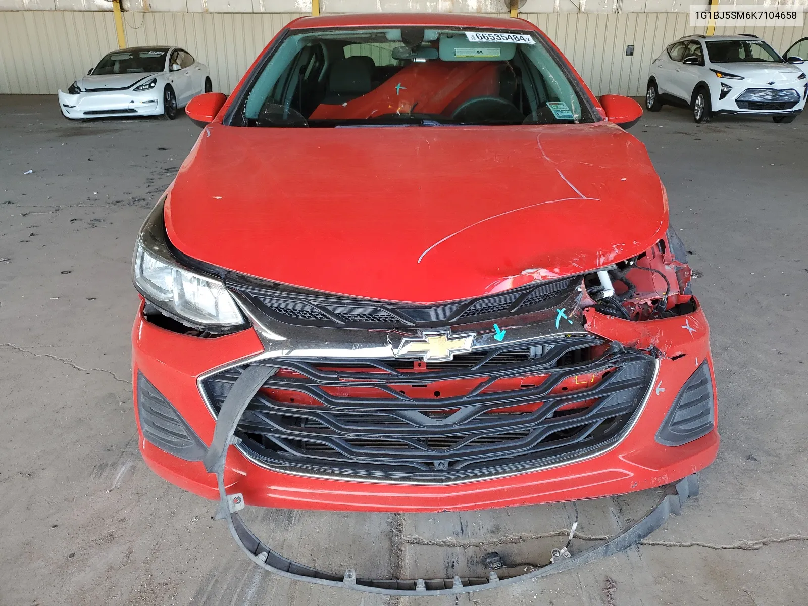 1G1BJ5SM6K7104658 2019 Chevrolet Cruze